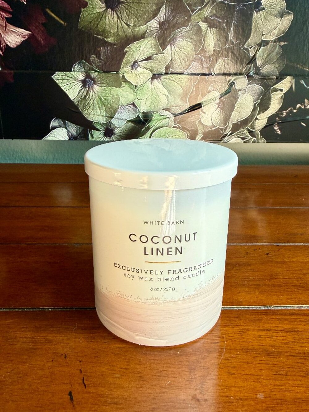 NEW COCONUT LINEN Single Wick Candle Bath & Body Works